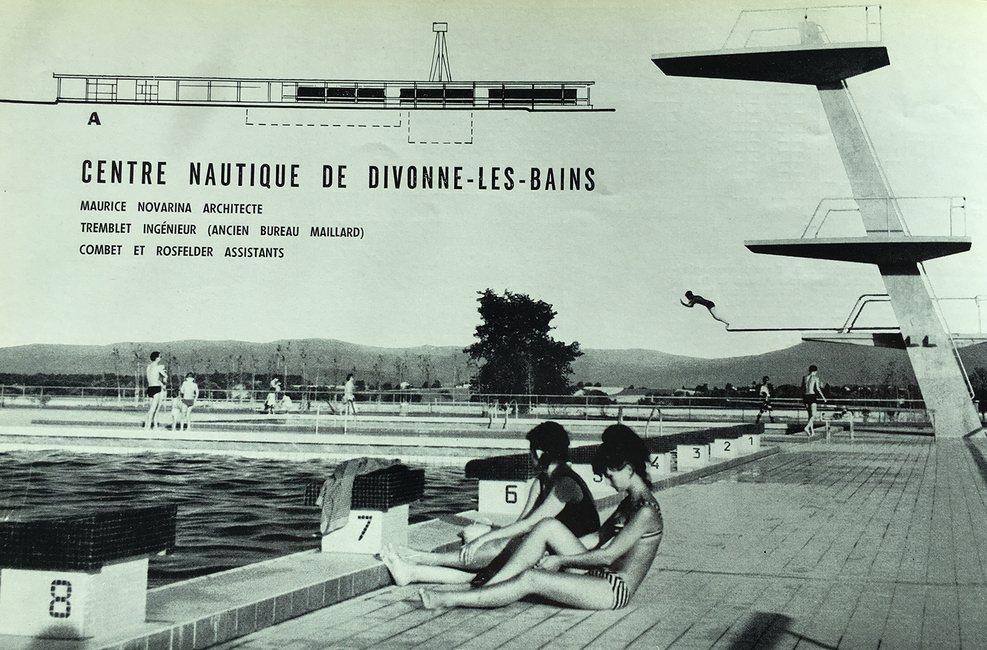 Le centre nautique de Divonne-les-Bains